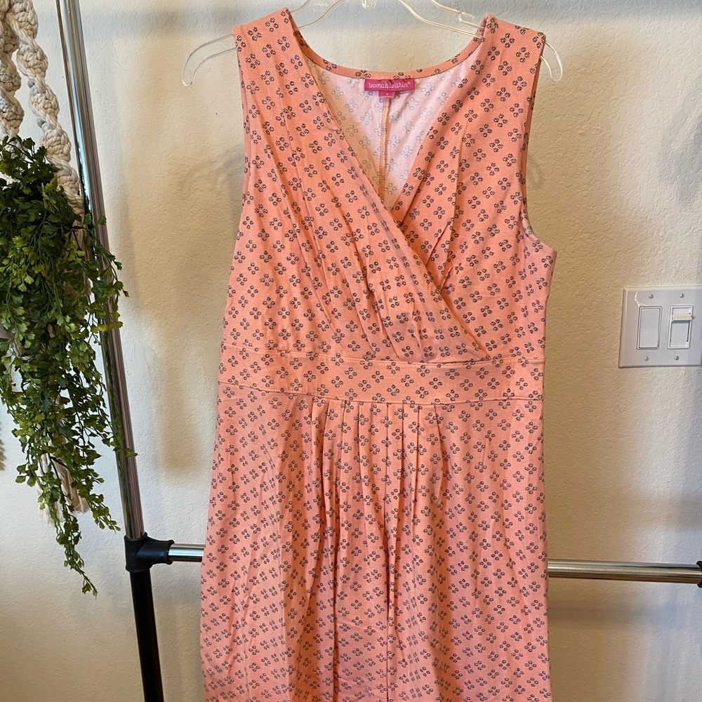 Coral dress